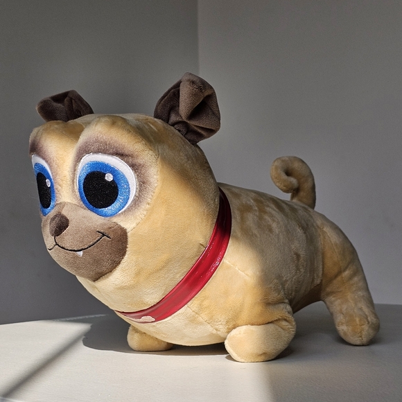 Disney Puppy Dog Pals Rolly Dog 10" Plush Stuffed Animal Toy - Picture 6 of 7